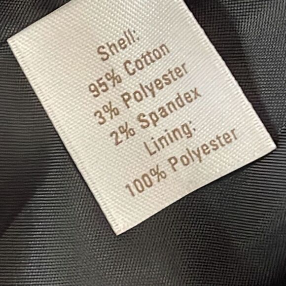 CASLON women's multi color striped black VELVET  BLAZER JACKET size Large Petite - Picture 8 of 13